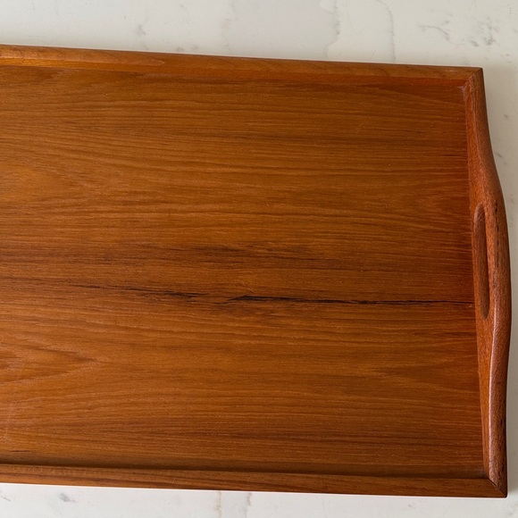 Vintage Dolphin Teakwood Wooden Tray - Picture 5 of 6